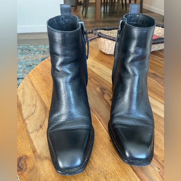 Leather boots W38 - Picture 2 of 4